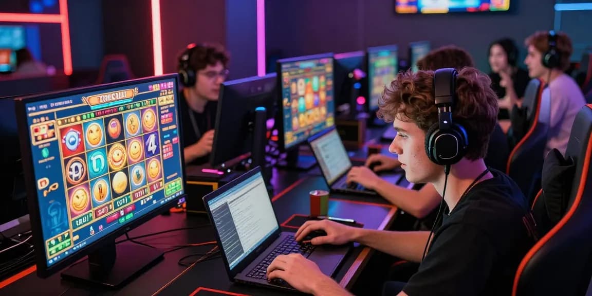 Engaging online gaming scene showcasing players enjoying situs depo 5k in a vibrant community atmosphere.