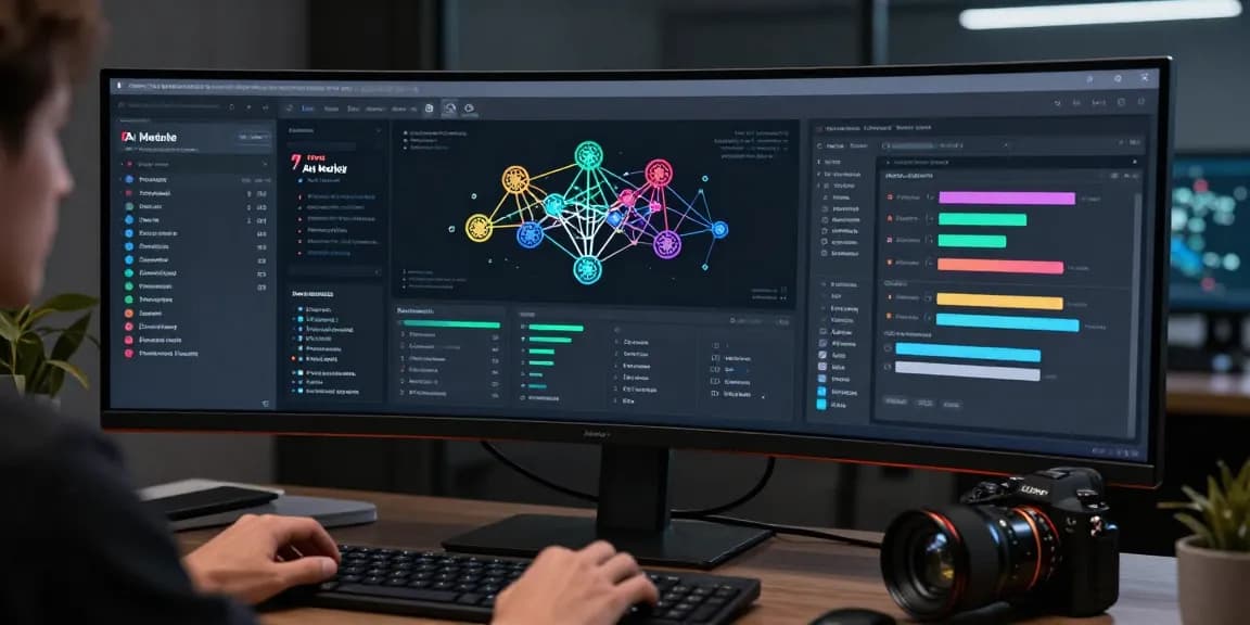AI SaaS automation and analytics dashboard featuring hannah becker porn content insights, data-driven AI tool.