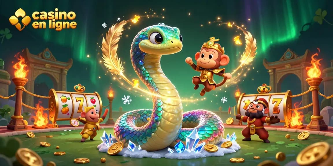 Développez votre potentiel de gains avec casino en ligne grâce à des serpents et des trésors scintillants.