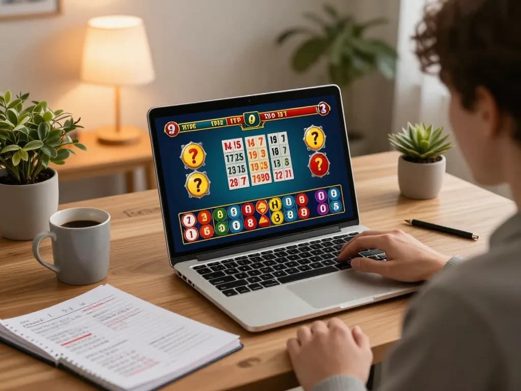 Permainan toto togel di ruang kantor rumah yang nyaman, menyoroti taruhan strategis dan permainan yang bertanggung jawab.