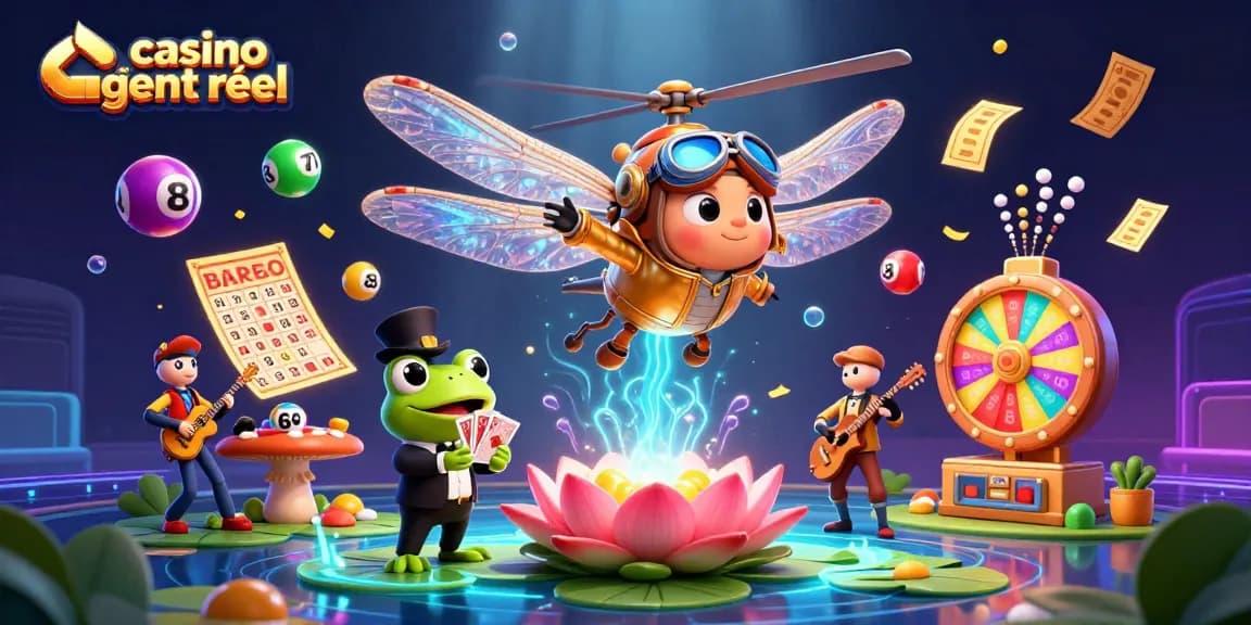 Découvrez l'univers du casino en ligne argent réel avec ce pilote et croupier animés.