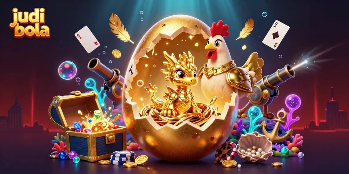 Join the thrilling action of judi bola with vibrant casino scenes showcasing rich details and dynamic gameplay.