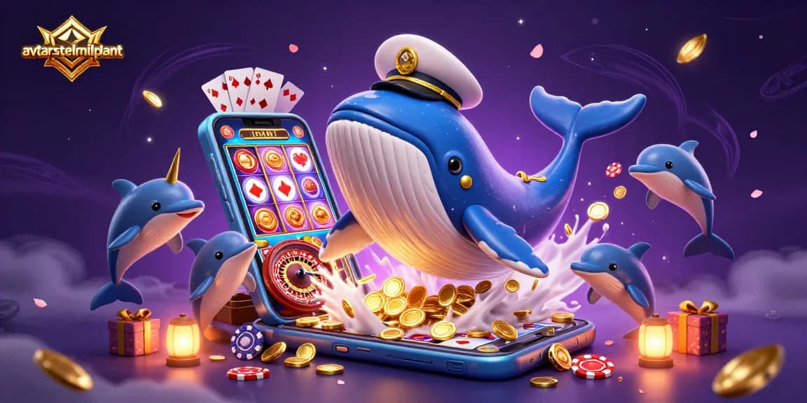 Permainan slot online avtarsteelmillplant dengan karakter ikan paus, narwhal, dan lumba-lumba menarik membuat pengalaman judi luar biasa.