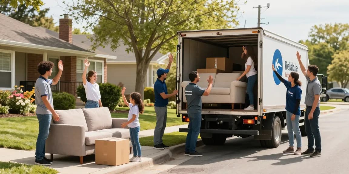 Sperrmüllabholung 80 Euro Berlin team efficiently clearing furniture from a home, creating space and enhancing community.