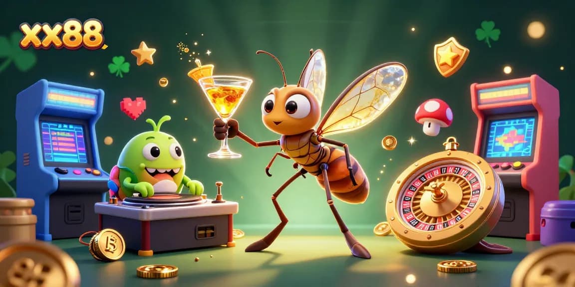 Engage in thrilling casino adventures with xx88, featuring unique characters and vibrant gaming elements.