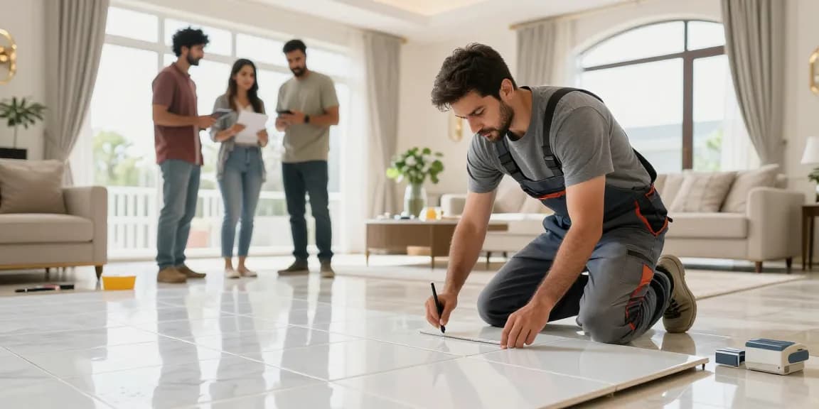 تركيب سيراميك باكستاني من مقاول موثوق يقدم خدمات محلية بجودة عالية في الكويت.