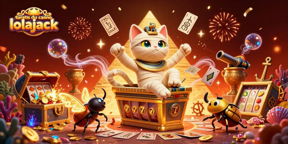 Activate the tours gratuits du casino lolajack bonus and win with exclusive games in a dynamic casino illustration.