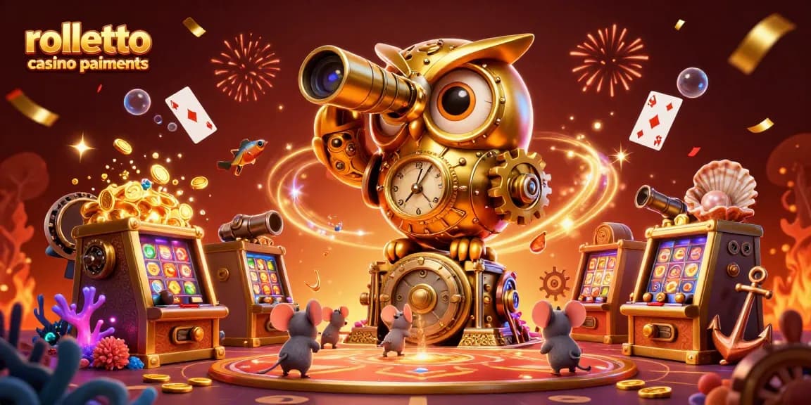 Visualisez les paiements chez rolletto casino paiements avec une illustration dynamique et détaillée.