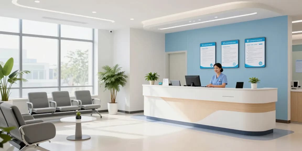 David Hoffmeister reviews in a modern healthcare setting with compassionate patient care.