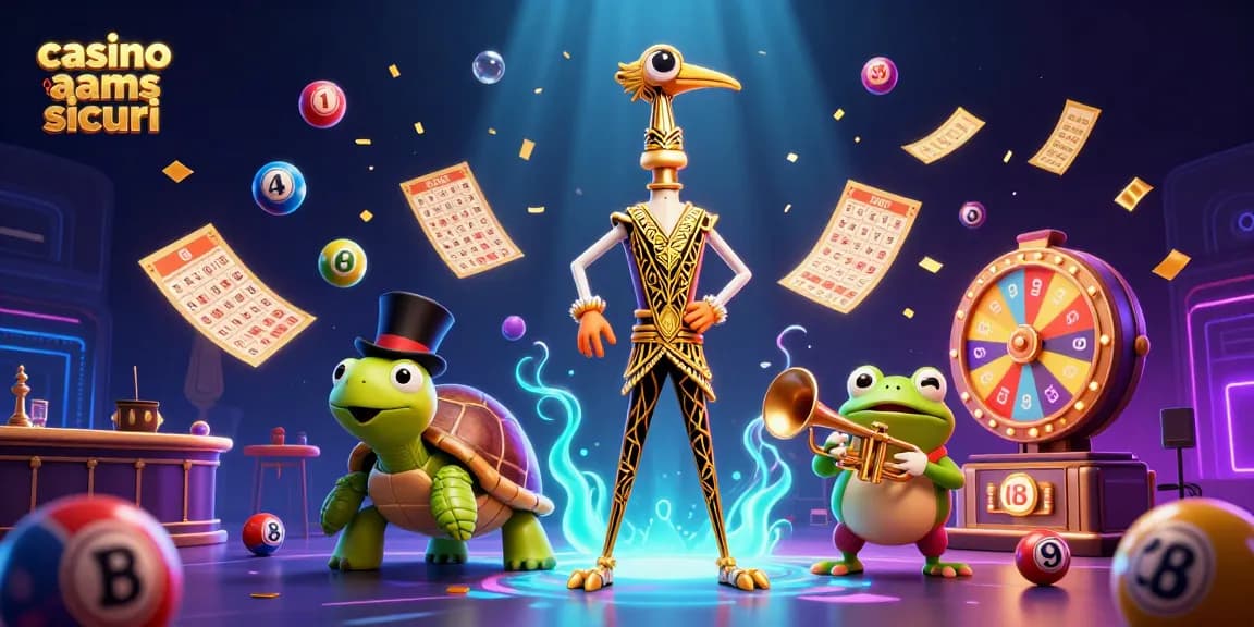 Vivi il divertimento vibrante nei casino non aams sicuri con personaggi vivaci e elementi di gioco dinamici.