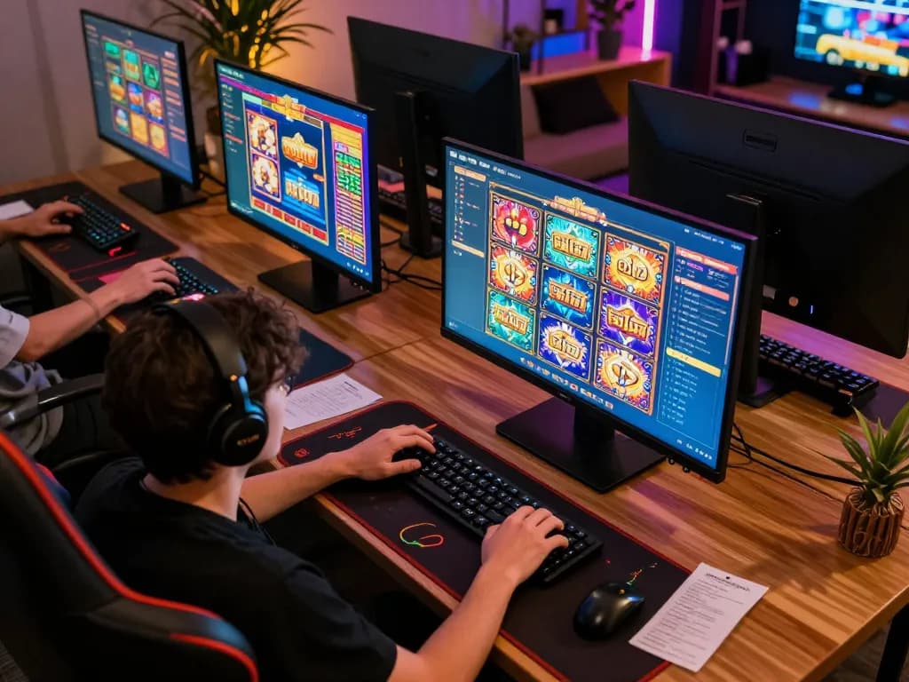 Experiencing exciting slot pulsa games online with vibrant graphics and engaging gameplay