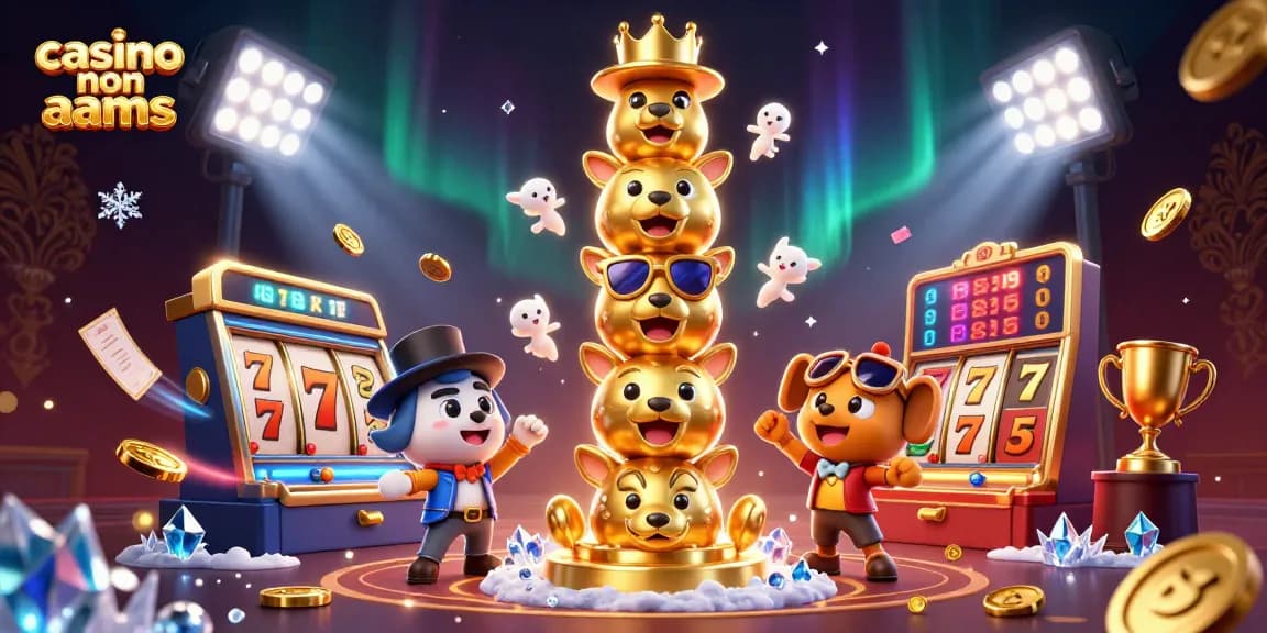 Gioca nei migliori casino non AAMS con totem d'oro e simboli delle slot che valorizzano l'esperienza di vincita.