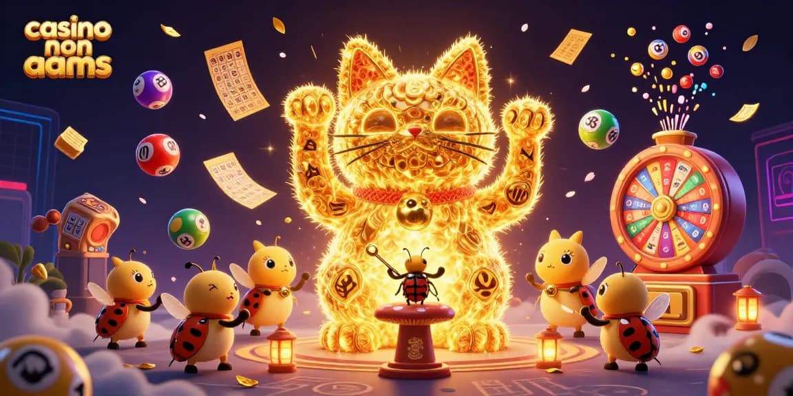 Giocatori d'azzardo esplorano il mondo dei casino non AAMS con emblematici simboli del divertimento.