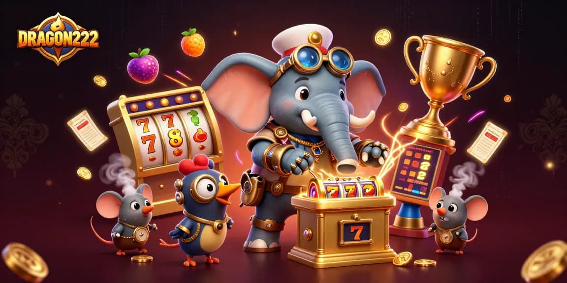 Spin the reels at DRAGON222 with exciting slot machines and fun characters!