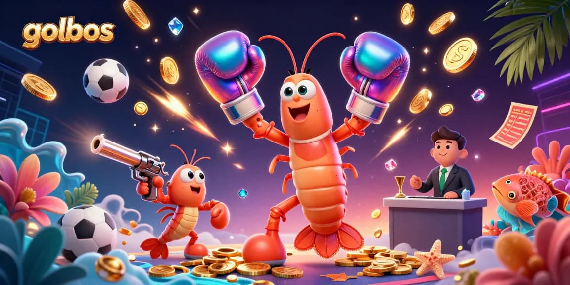 Join the golbos action as the ocean's hardest puncher and friends engage in thrilling sports betting.
