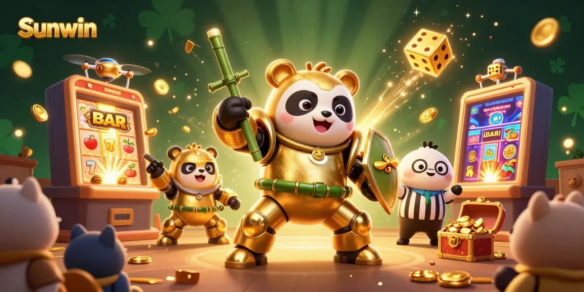 Sunwin offers exhilarating gaming experiences with vibrant 3D scenes featuring dynamic casino elements.