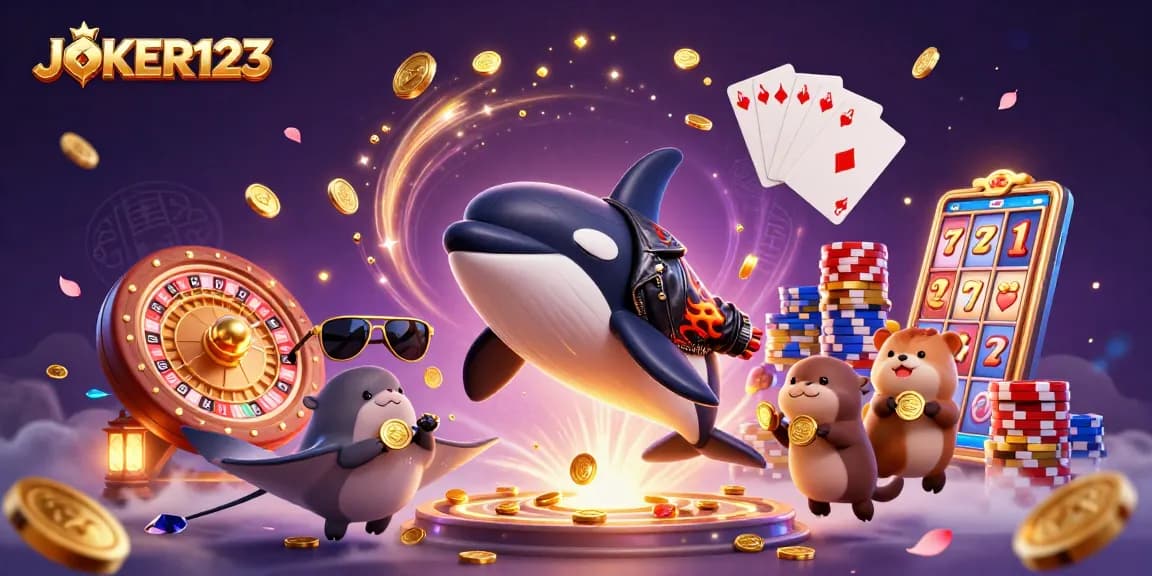 เล่นเกมสล็อตออนไลน์ JOKER123 กับตัวละค Cartoon ที่น่ารักและสมบูรณ์แบบในสไตล์ที่ดึงดูด