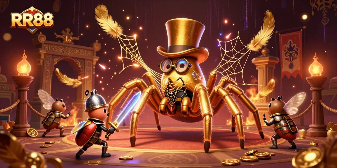 Engage in thrilling gameplay at RR88 with a vibrant casino atmosphere filled with excitement.