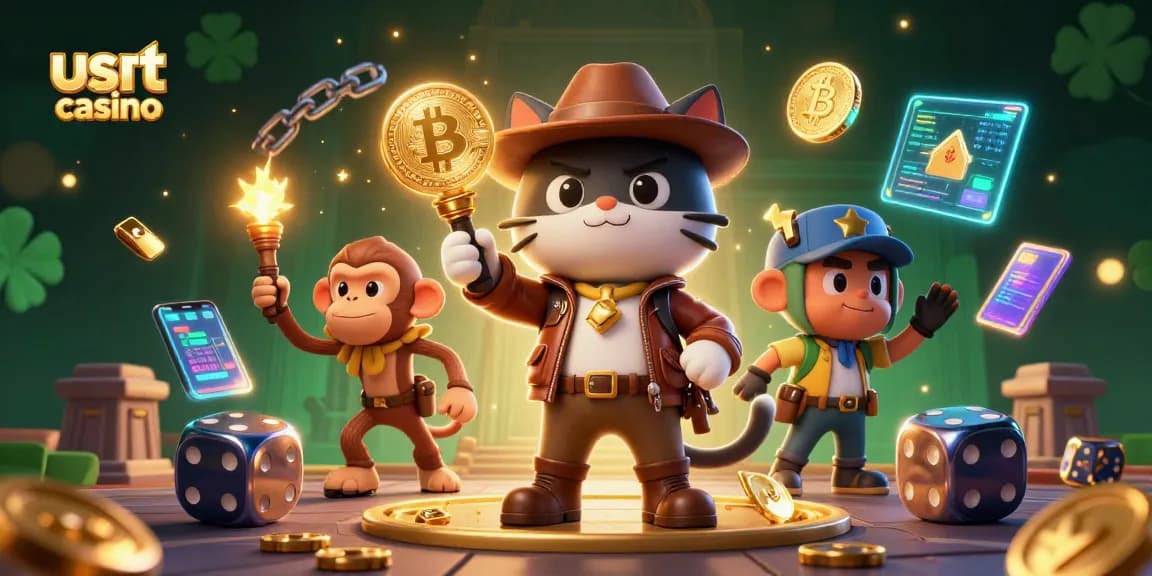 Crea tensione nei migliori casino usdt con il tuo personaggio esploratore mentre scopri tesori d'oro e simboli della fortuna.