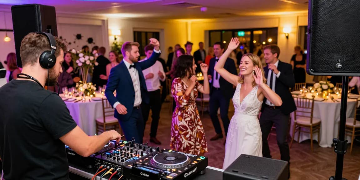 Hochzeit DJ Berlin sorgt für eine unvergessliche Feier mit festlicher Atmosphäre.