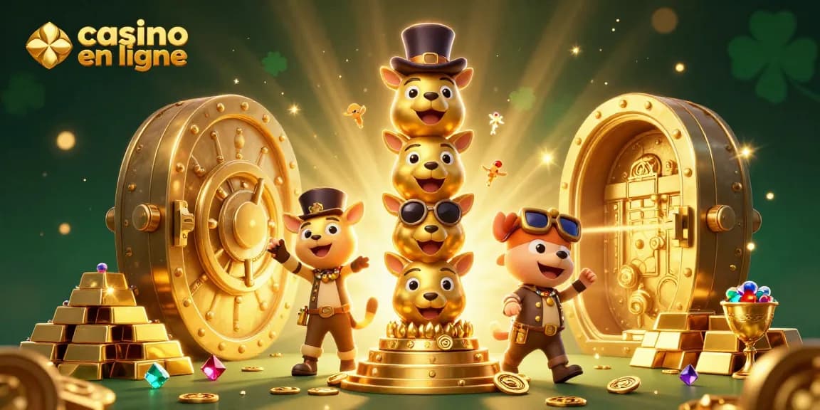 Venez essayer des stratégies de gain au casino en ligne avec cette illustration captivante