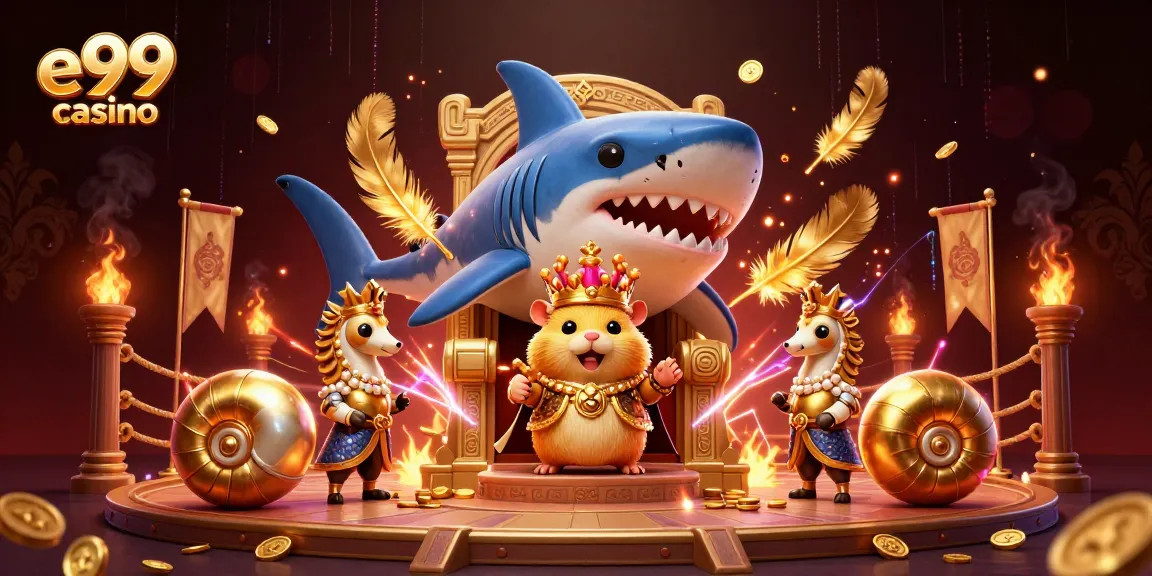Play exciting games at e99 casino with fantasy characters and vivid casino elements.