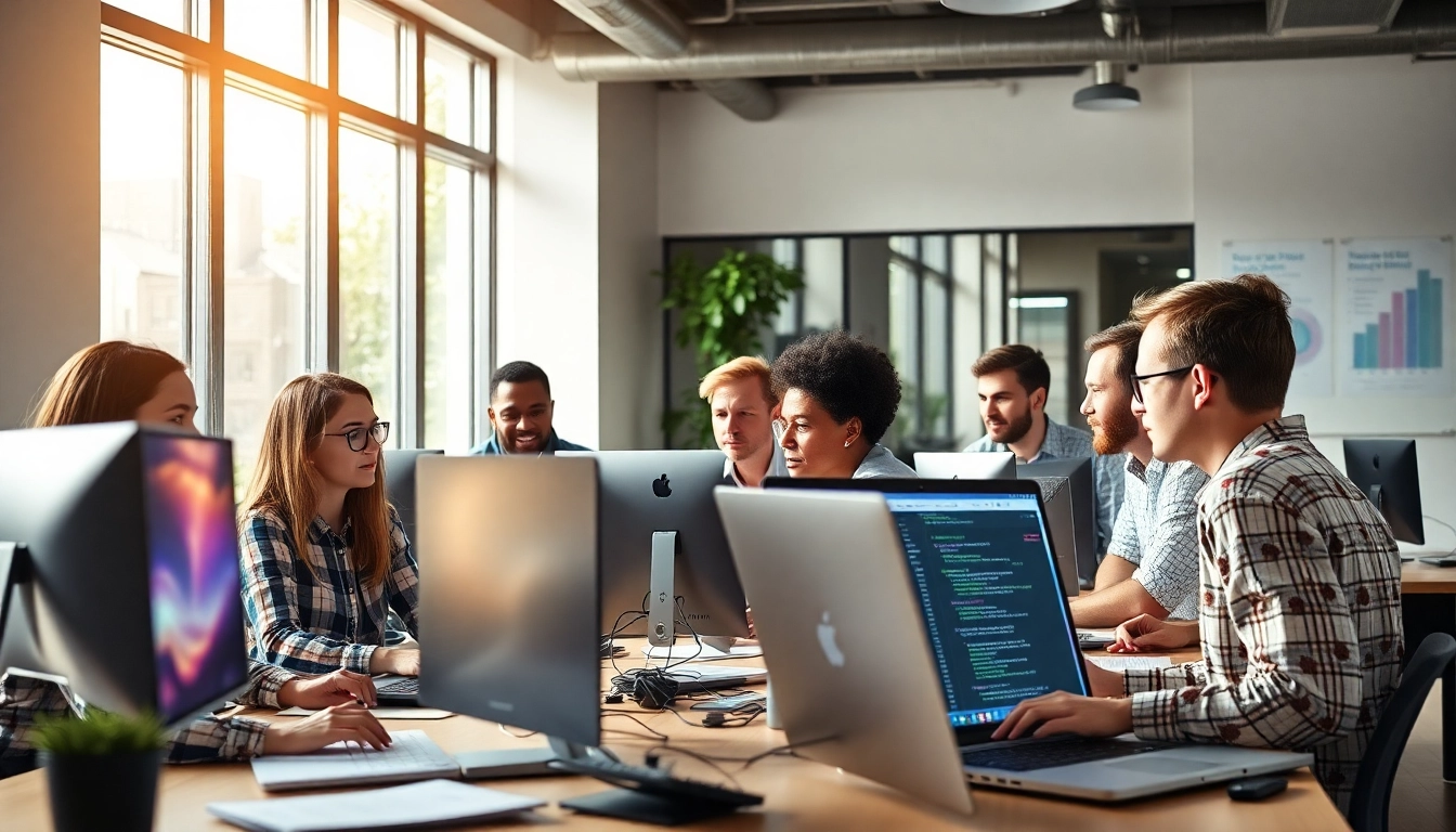 Gestalten Sie Ihre Projekte innovativ auf https://alvionz.de/ in einer modernen Büroumgebung.