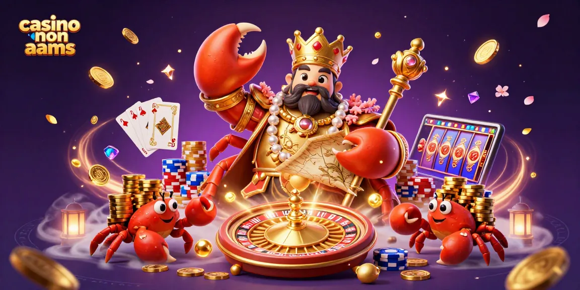 Scopri i vantaggi dei casino non aams con un imperatore granchio e tesori scintillanti.