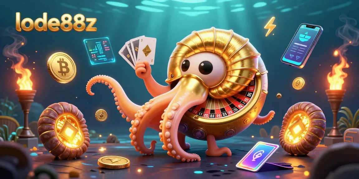 Spin the lode88z roulette wheel with ancient nautilus and cryptocurrency elements.