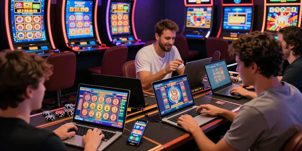 Exciting online casino environment at https://chps.org.uk/ showcasing diverse players enjoying credit card games with vibrant slots.