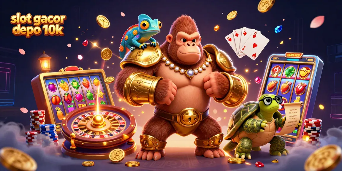Memperoleh kemenangan dengan slot gacor depo 10k di dunia permainan slot yang penuh warna.