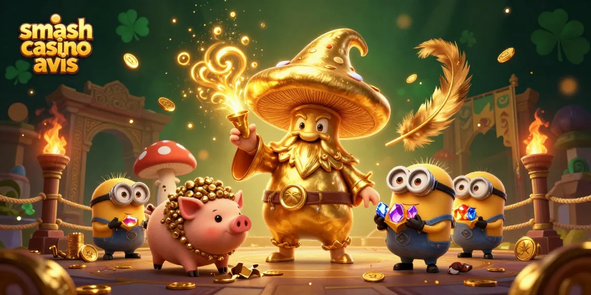 Avis sur Smash Casino : vérifiez l'intégrité et les options de retrait.