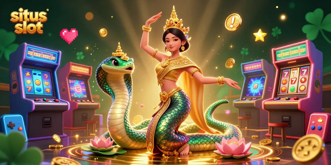 Experience the thrill of situs slot with vibrant 3D characters and a rich casino environment.