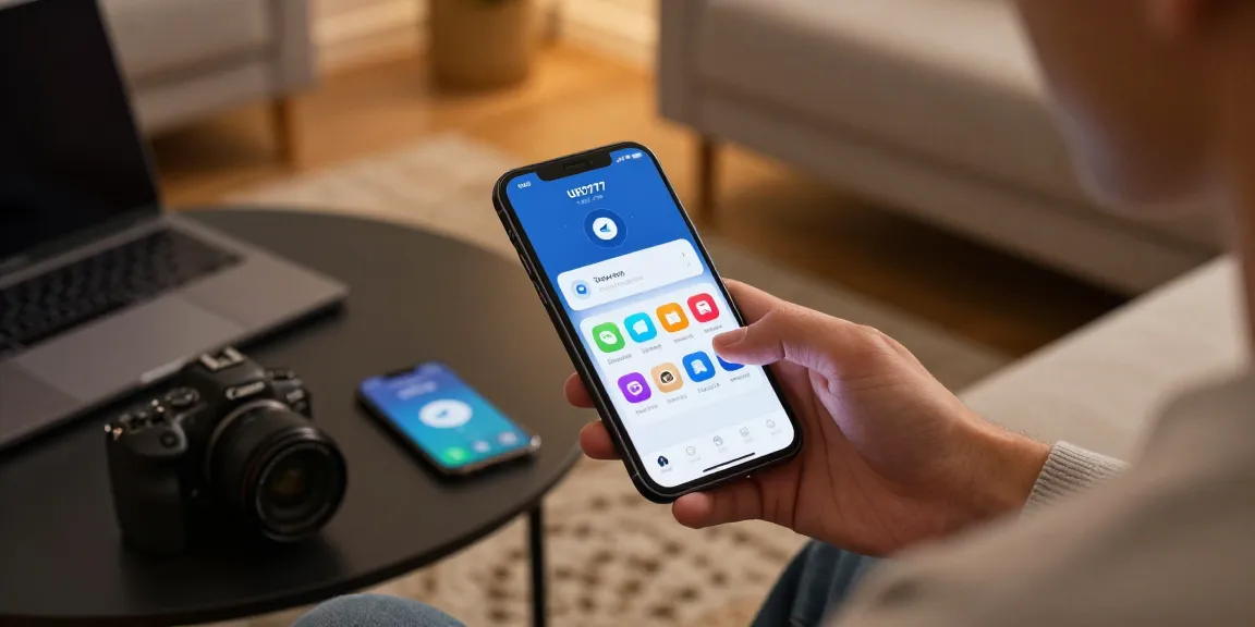 Aplikasi UFO777 APK di layar smartphone, menunjukkan kemudahan akses melalui https://ufoapk.id/ dengan antarmuka modern dan pengguna yang nyaman.