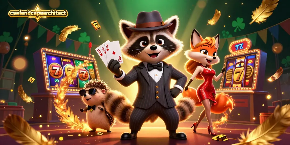 Experience thrilling casino action in a vibrant 3D scene with cselandscapearchitect blending luck and excitement.