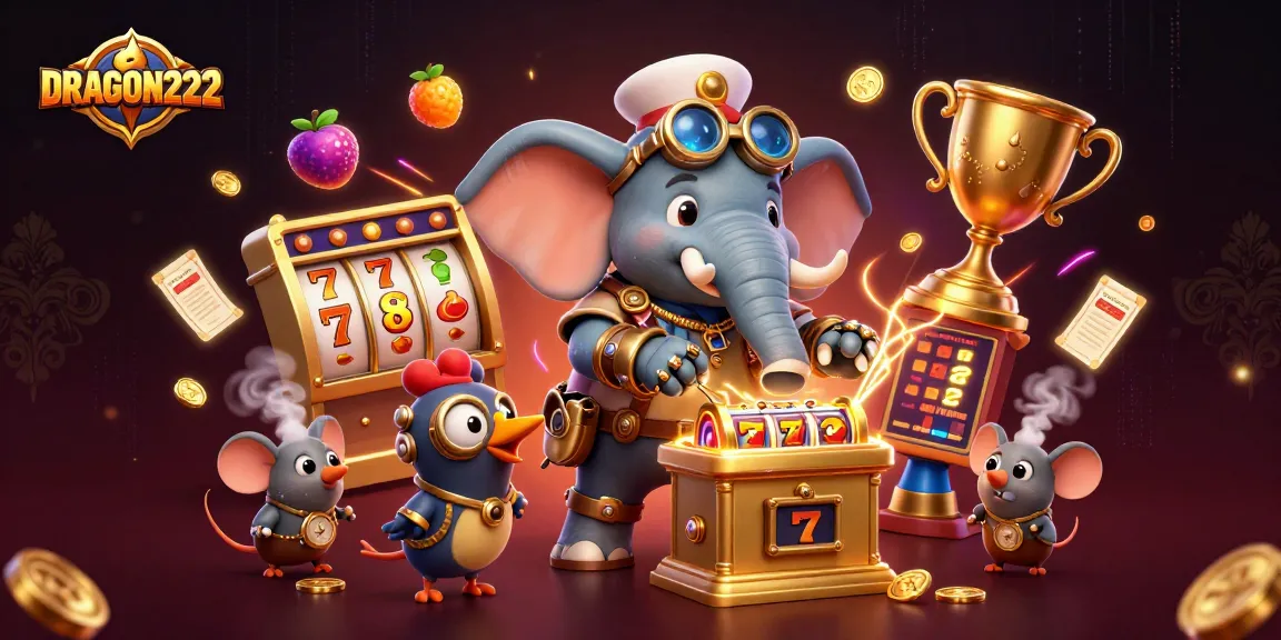 Spin the reels at DRAGON222 with exciting slot machines and fun characters!