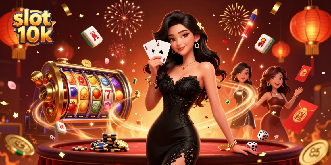 Engage in thrilling slot games with slot 10k, featuring vibrant visuals and enticing symbols.