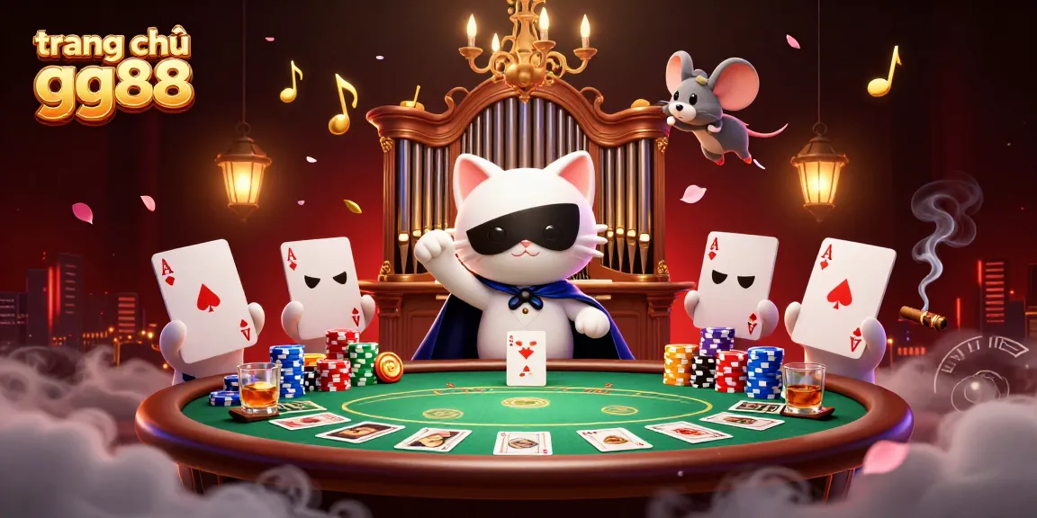 Engage with the vibrant scene at trang chủ gg88, featuring 3D characters and a dynamic gambling atmosphere.