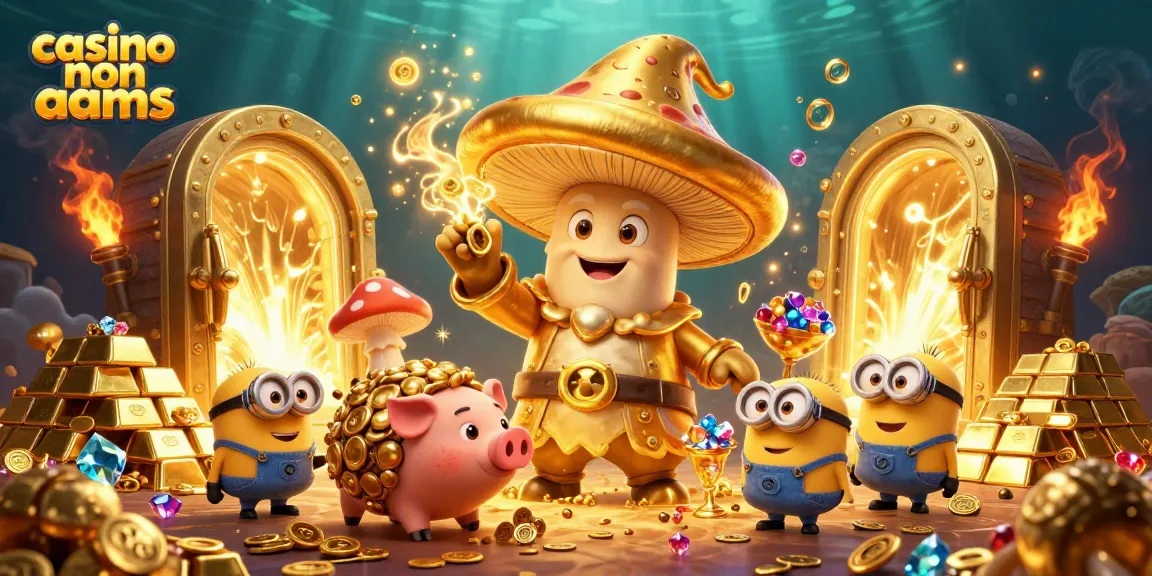 Gioca nei casino non AAMS con un'atmosfera magica e tesori scintillanti.