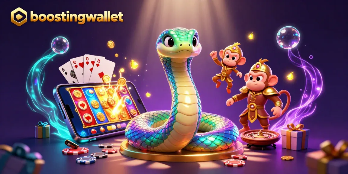 Boostingwallet showcases vibrant 3D casino action with fun characters and colorful games.