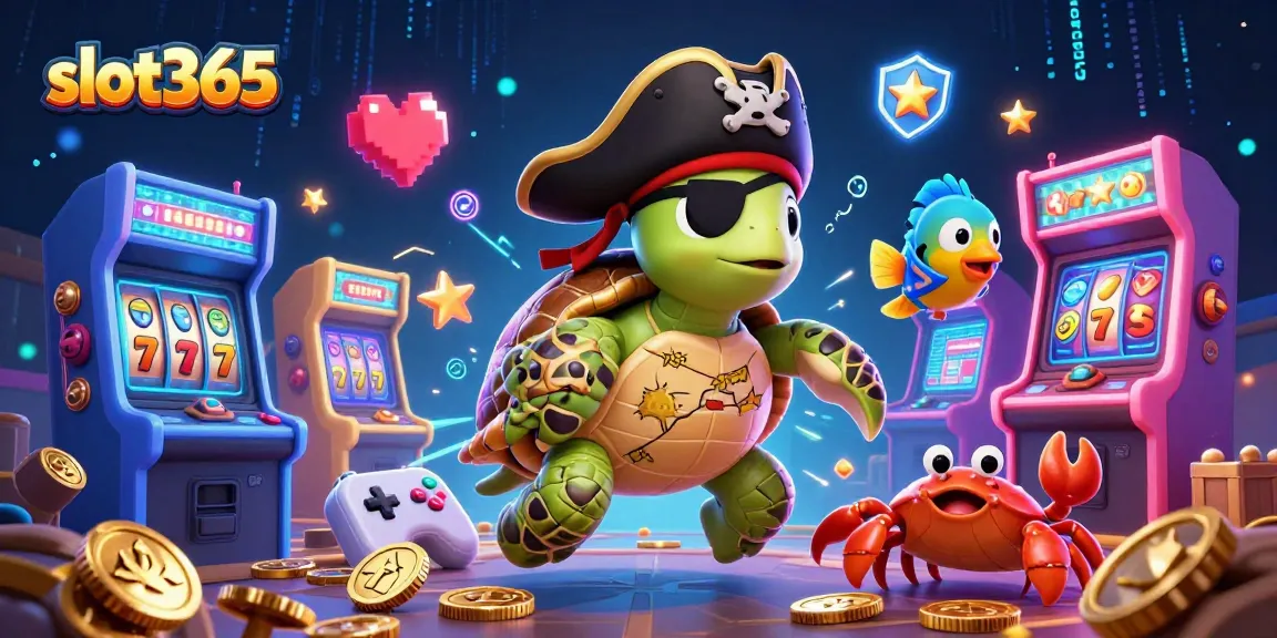 Engage with slot365's captivating casino world featuring vibrant characters amidst stunning slot game elements.