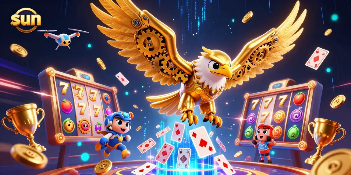 Experience the sun with exhilarating slots and vibrant casino elements in stunning 3D.