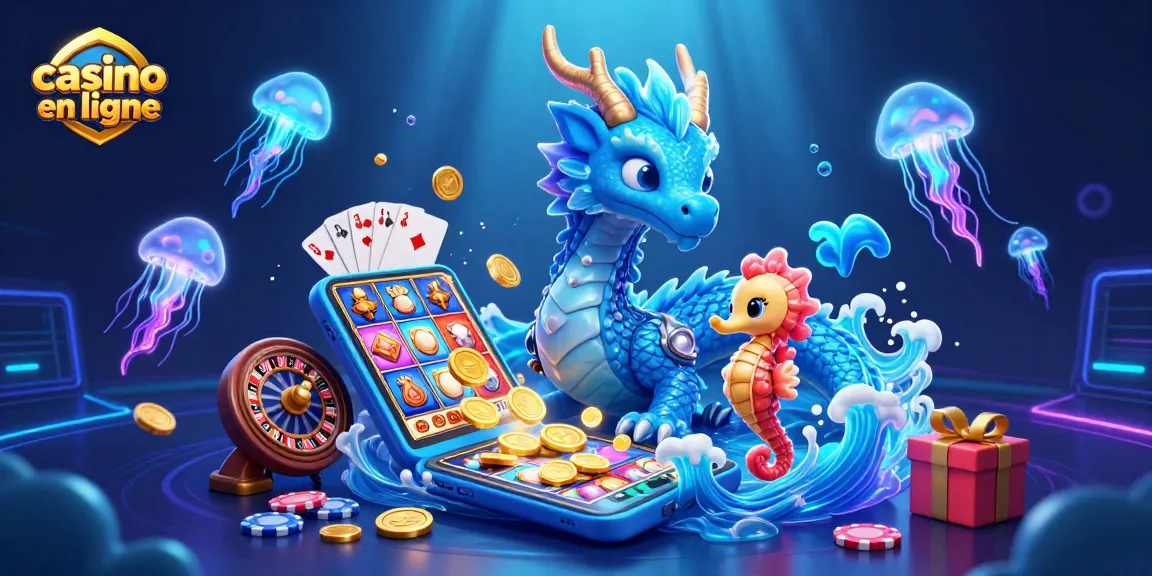 Jouez au casino en ligne et découvrez de nouvelles aventures avec des dragons, des créatures marines et des jeux captivants.