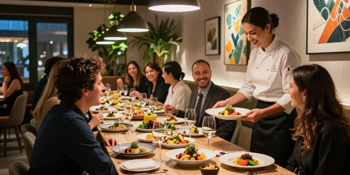 Sydney303 Slot dining experience showcasing modern cuisine in a vibrant restaurant atmosphere.