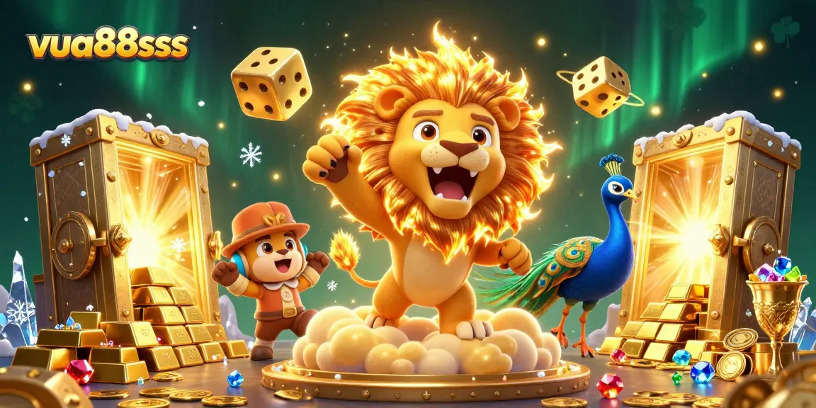 Experience thrilling gameplay at vua88sss with vibrant casino elements and captivating 3D visuals.