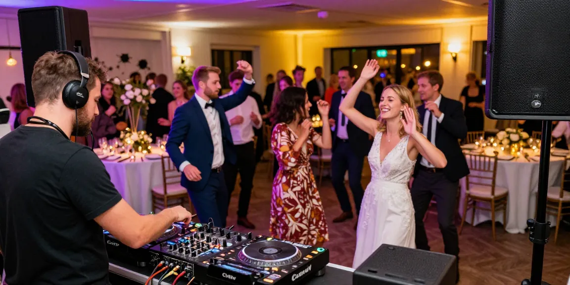 Hochzeit DJ Berlin sorgt für eine unvergessliche Feier mit festlicher Atmosphäre.