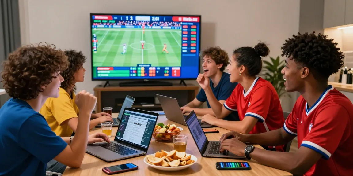 Friends enjoying newbet4d sports betting experience with live games and apps.