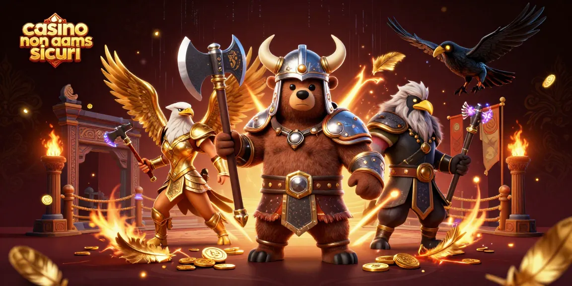 Vivi l'emozione nei casino non aams sicuri con personaggi vichinghi, token dorati e visuali epiche.