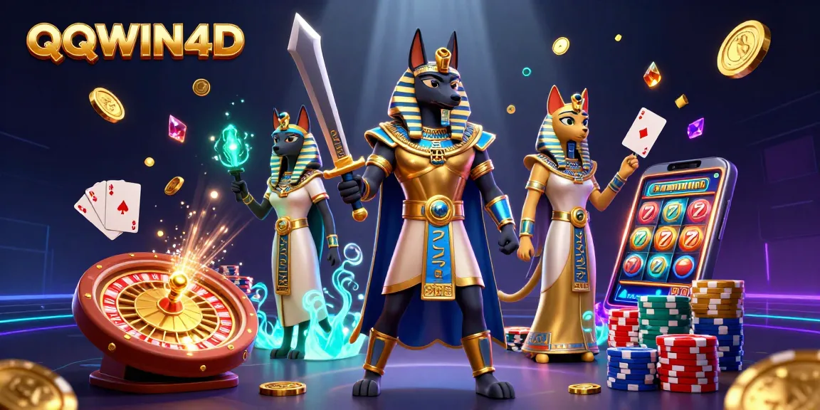 Menangkan permainan QQWIN4D dengan petualangan karakter Anubis dan Bastet sambil menemukan kekayaan di kasino virtual.