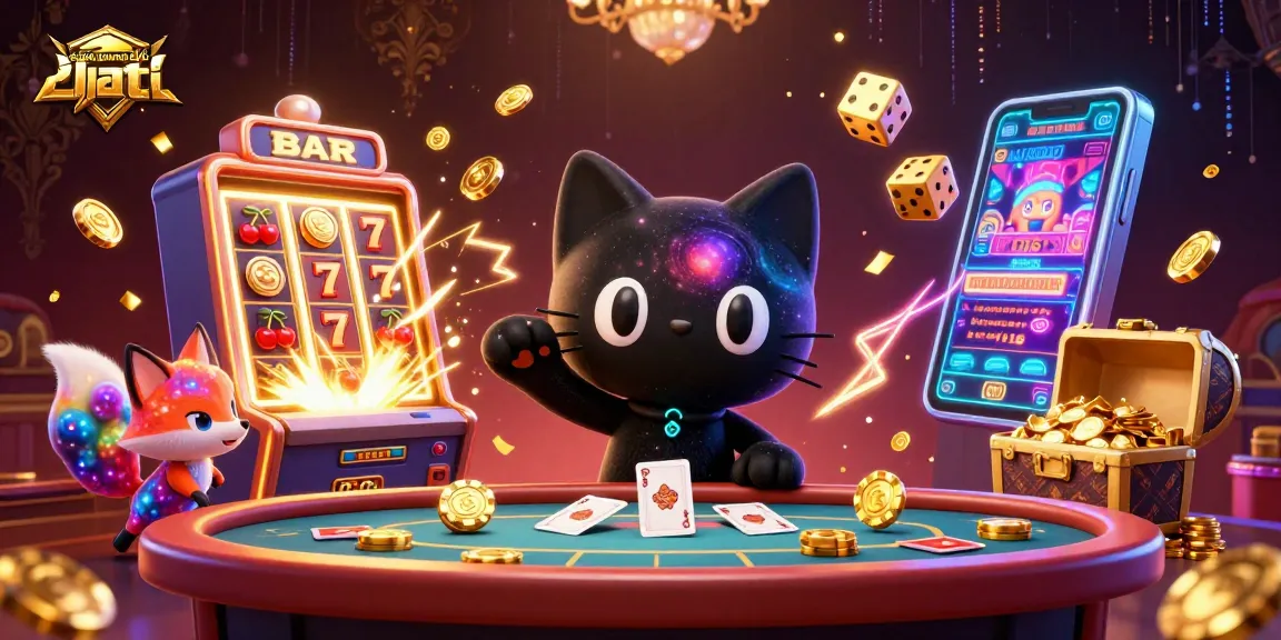 Slot jackpot di kasino virtual dengan sunan-gunung-djati menarik koin emas dan kartu